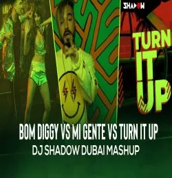 Bom Diggy vs Mi Gente vs DJ Turn It Up Mashup
